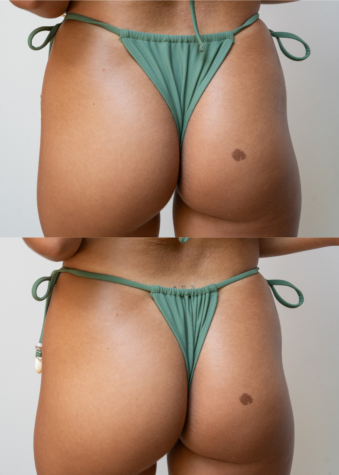 Luana black bottom