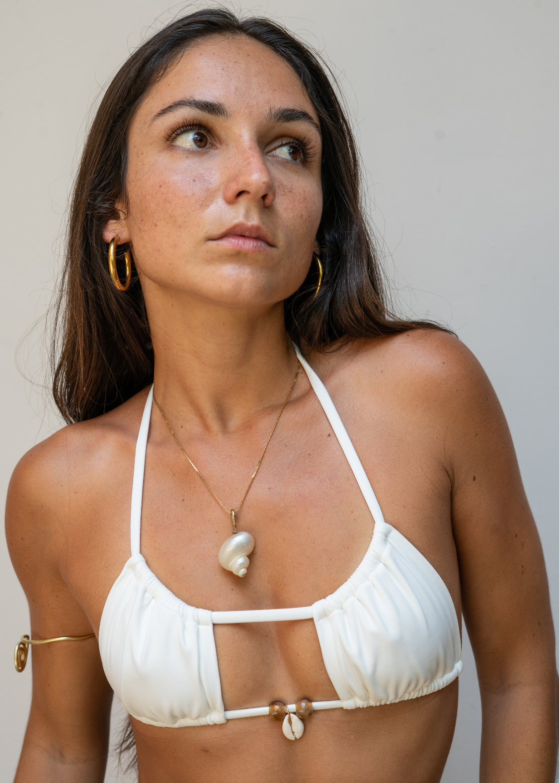 Zoey triangle top